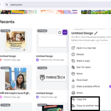 How to delete folder in canva?